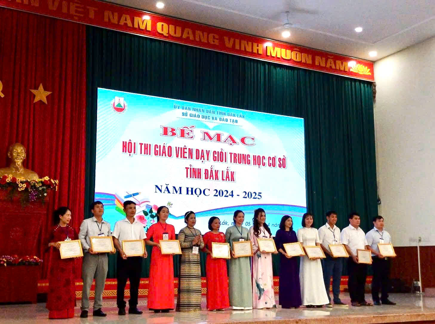 TRƯỜNG TH VÀ THCS TRẦN PHÚ THAM GIA HỘI THI GIÁO VIÊN DẠY GIỎI CẤP HUYỆN – CẤP TỈNH NĂM HỌC 2024-2025